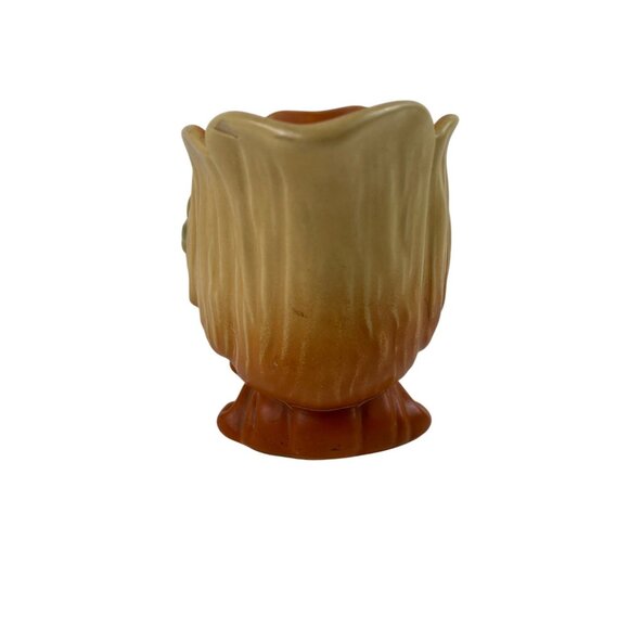 Weller Pottery Roba Footed Planter Bowl With Floral Design & Scalloped Edge - Picture 12 of 12